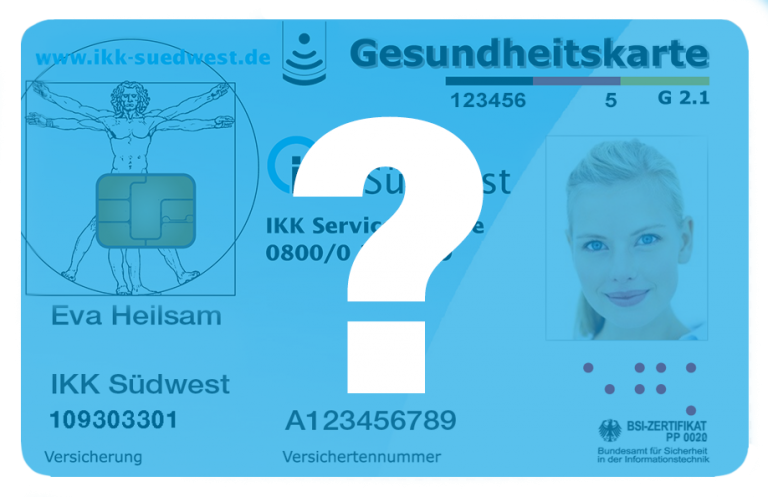 Elektronische Gesundheitskarte || IKK Südwest